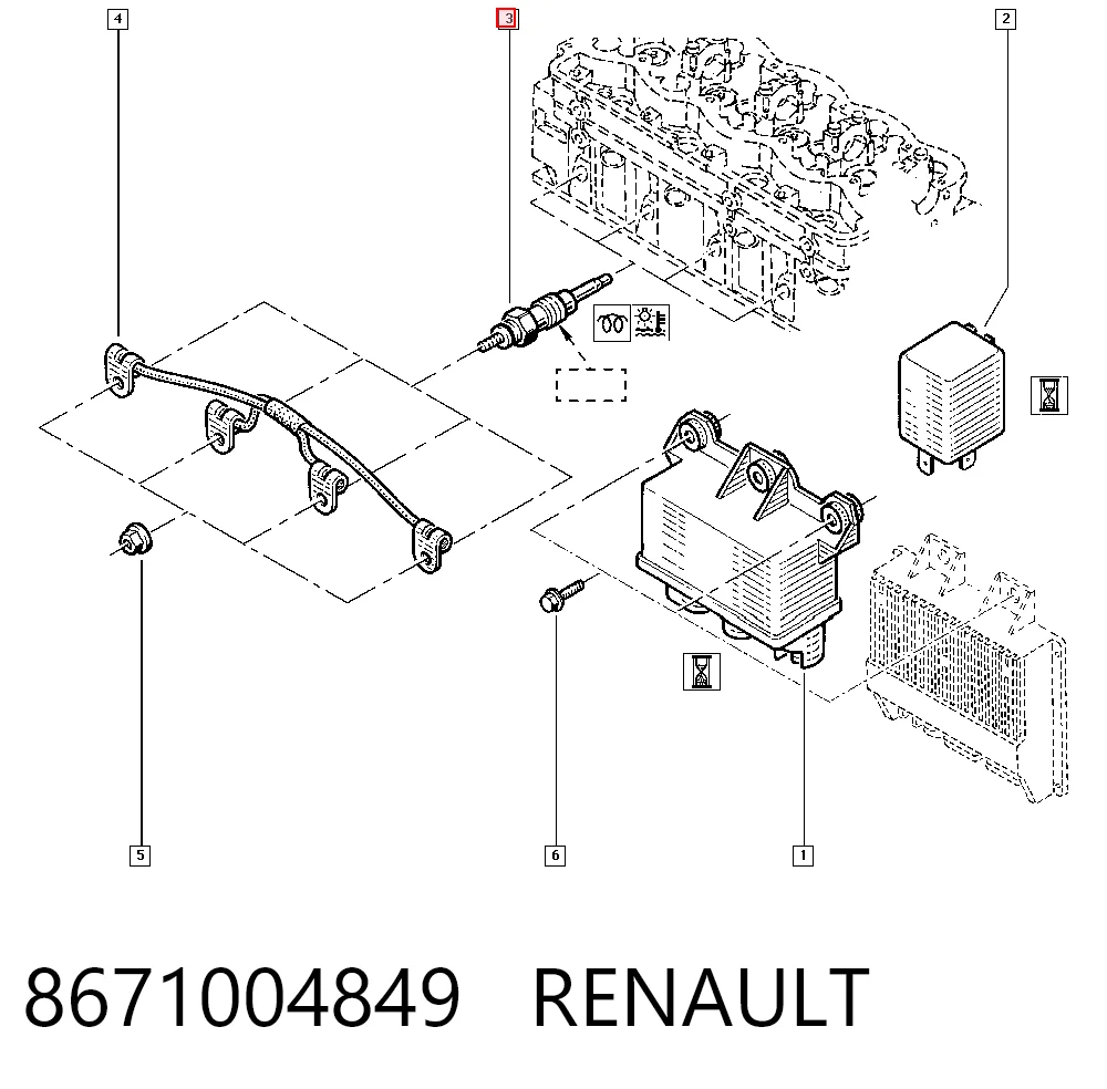Comprar Bujía de incandescencia Renault Trafic  TXX a bajo precio