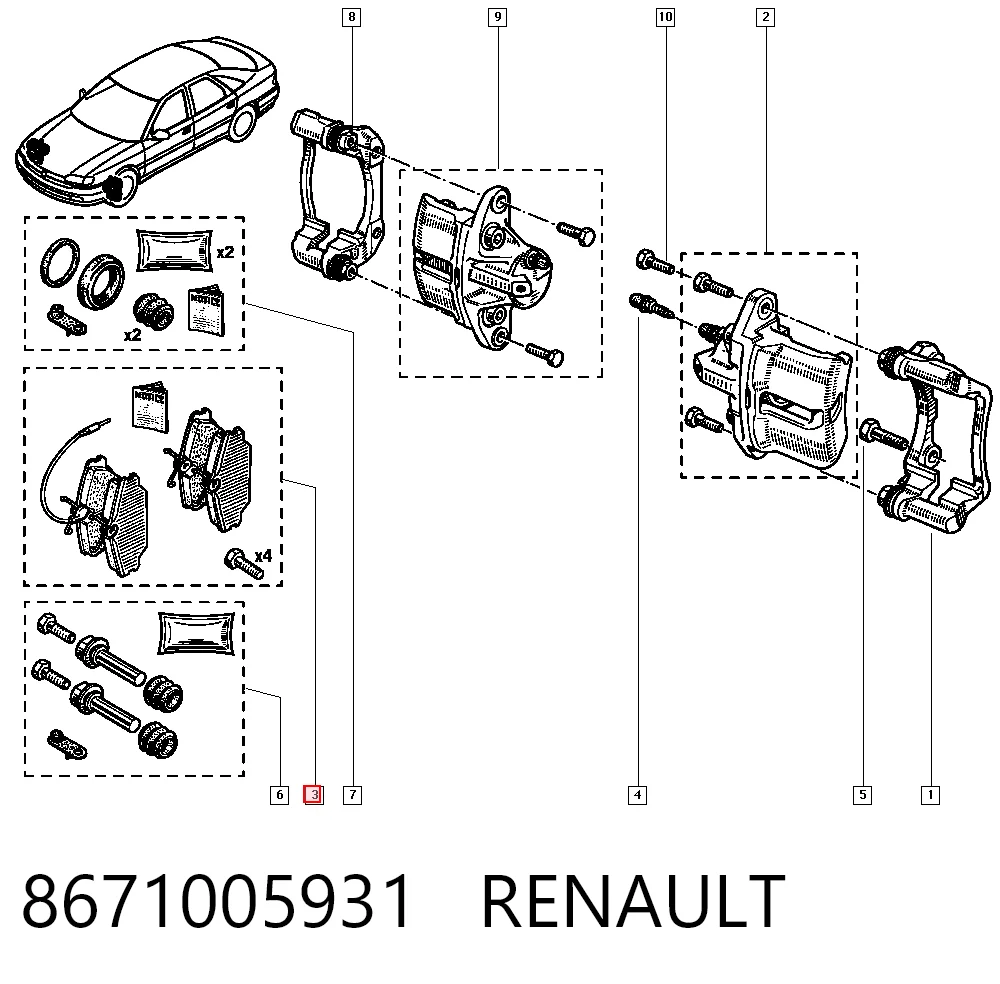 8671005931 Renault (RVI)