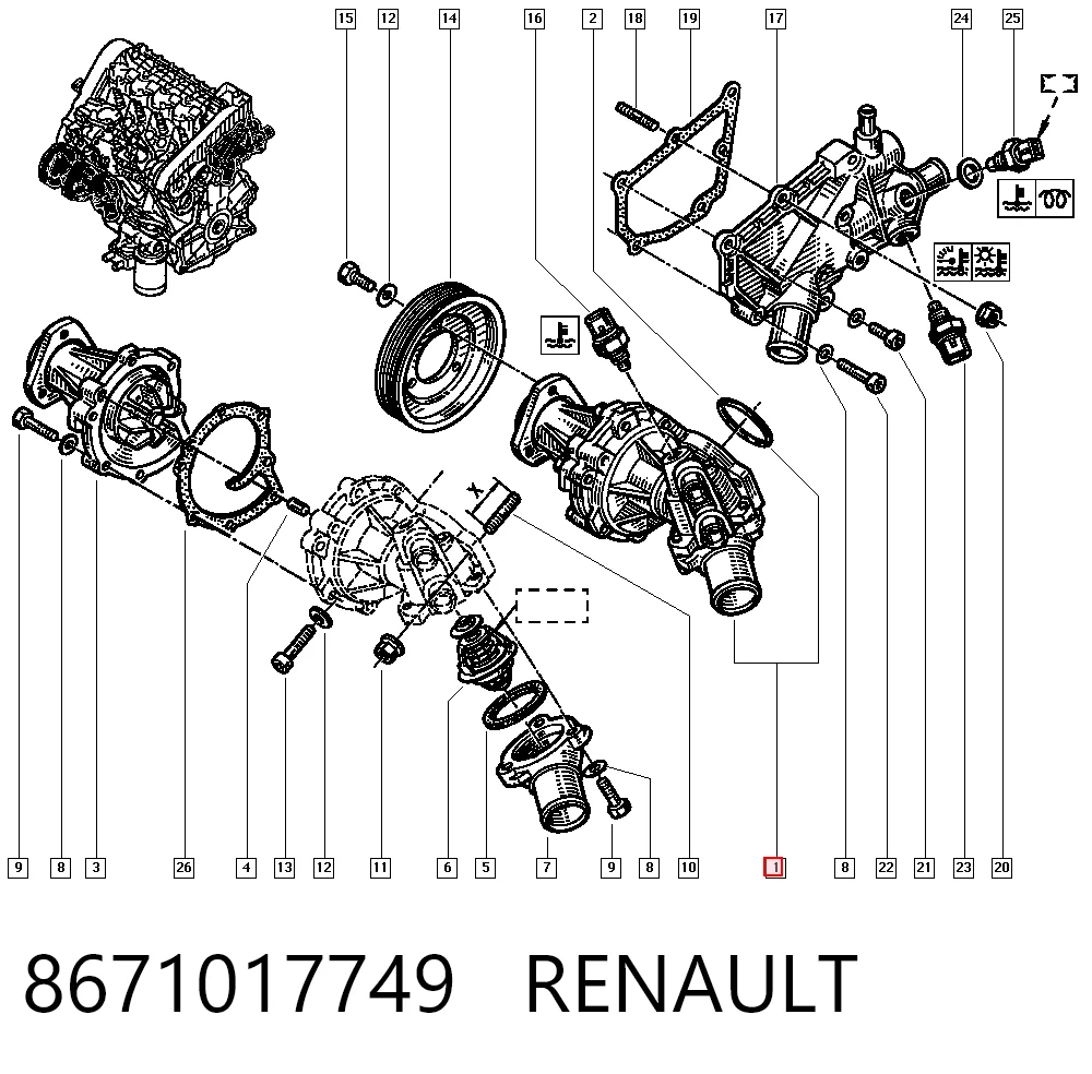 8671017749 Renault (RVI)