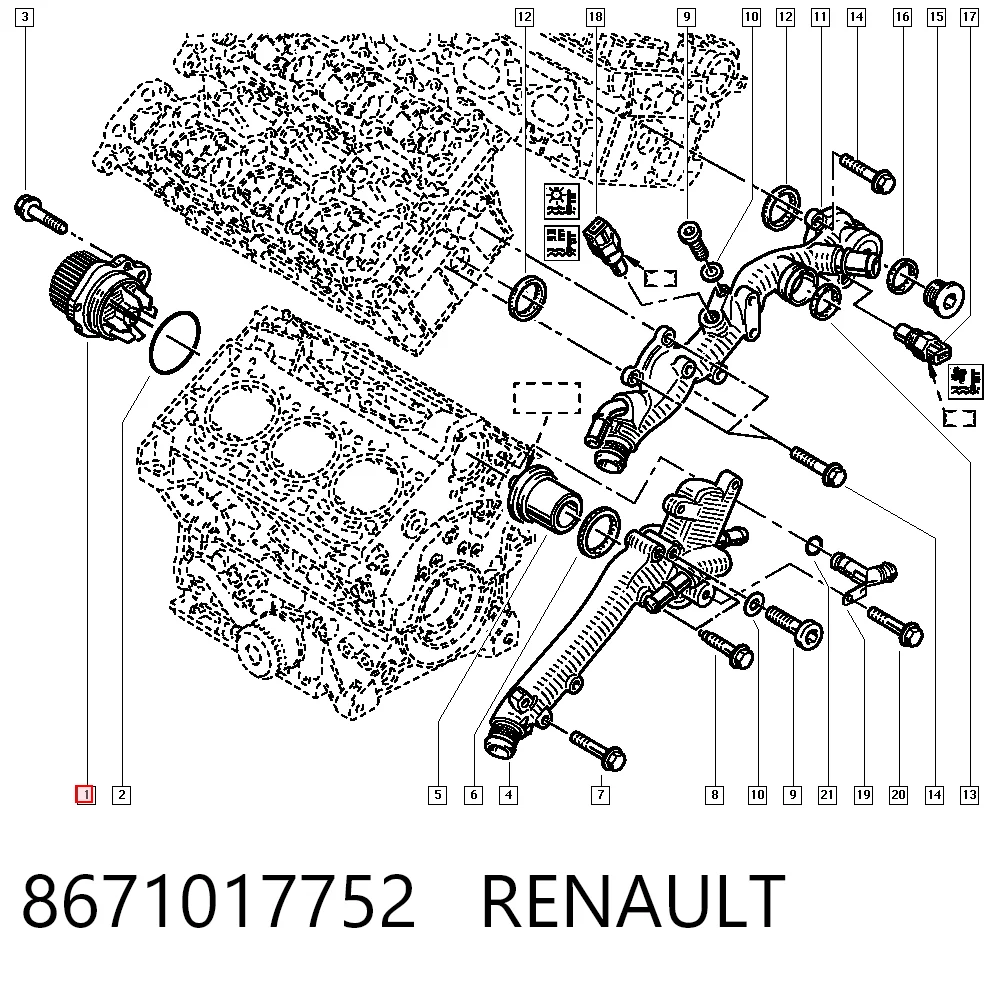 8671017752 Renault (RVI)