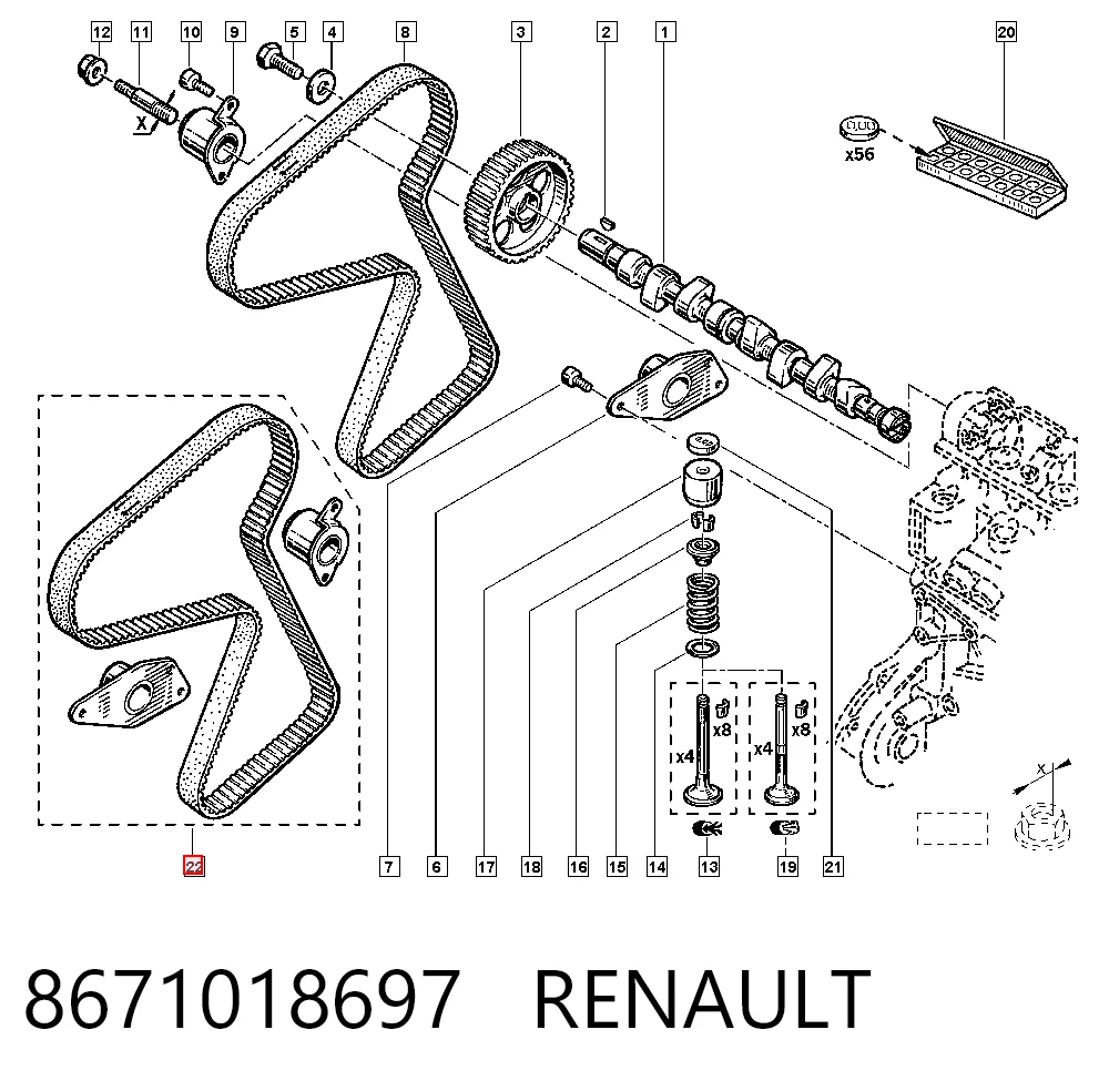Comprar 530001510 LUK Kit de correa de distribución