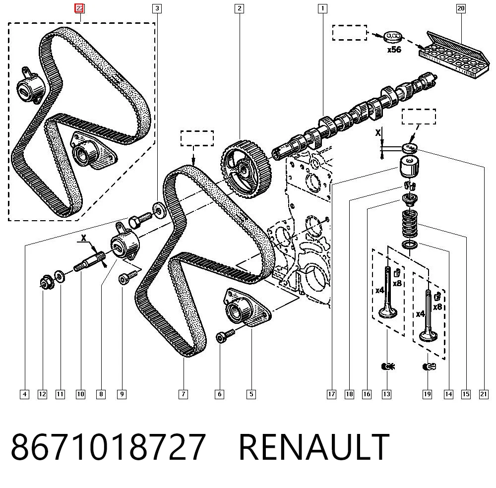 8671018727 Renault (RVI)