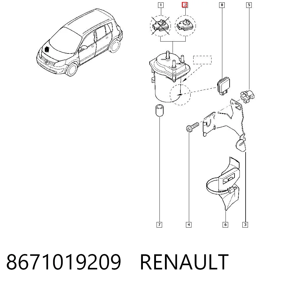8671019209 Renault (RVI)