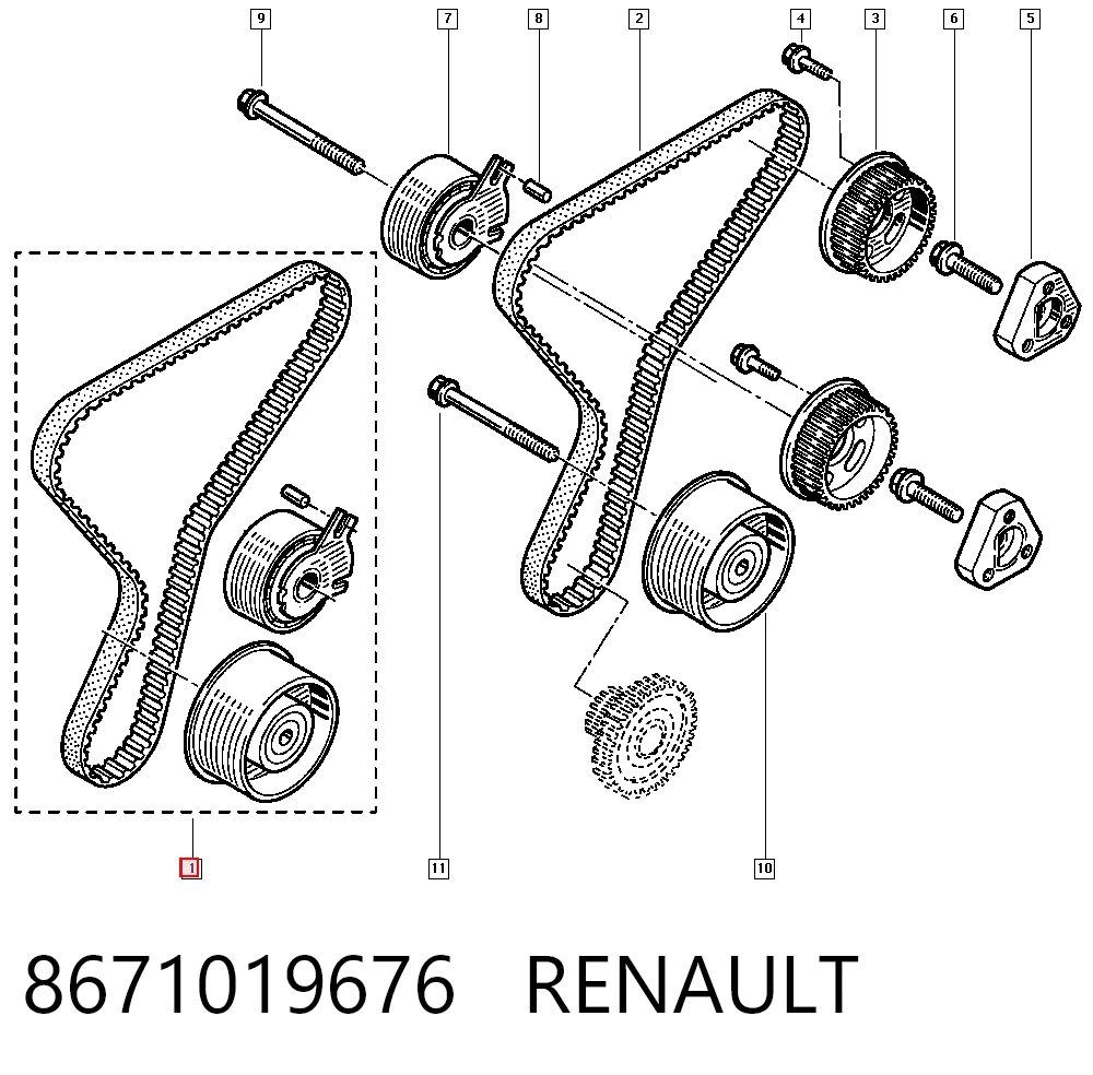 8671019676 Renault (RVI)