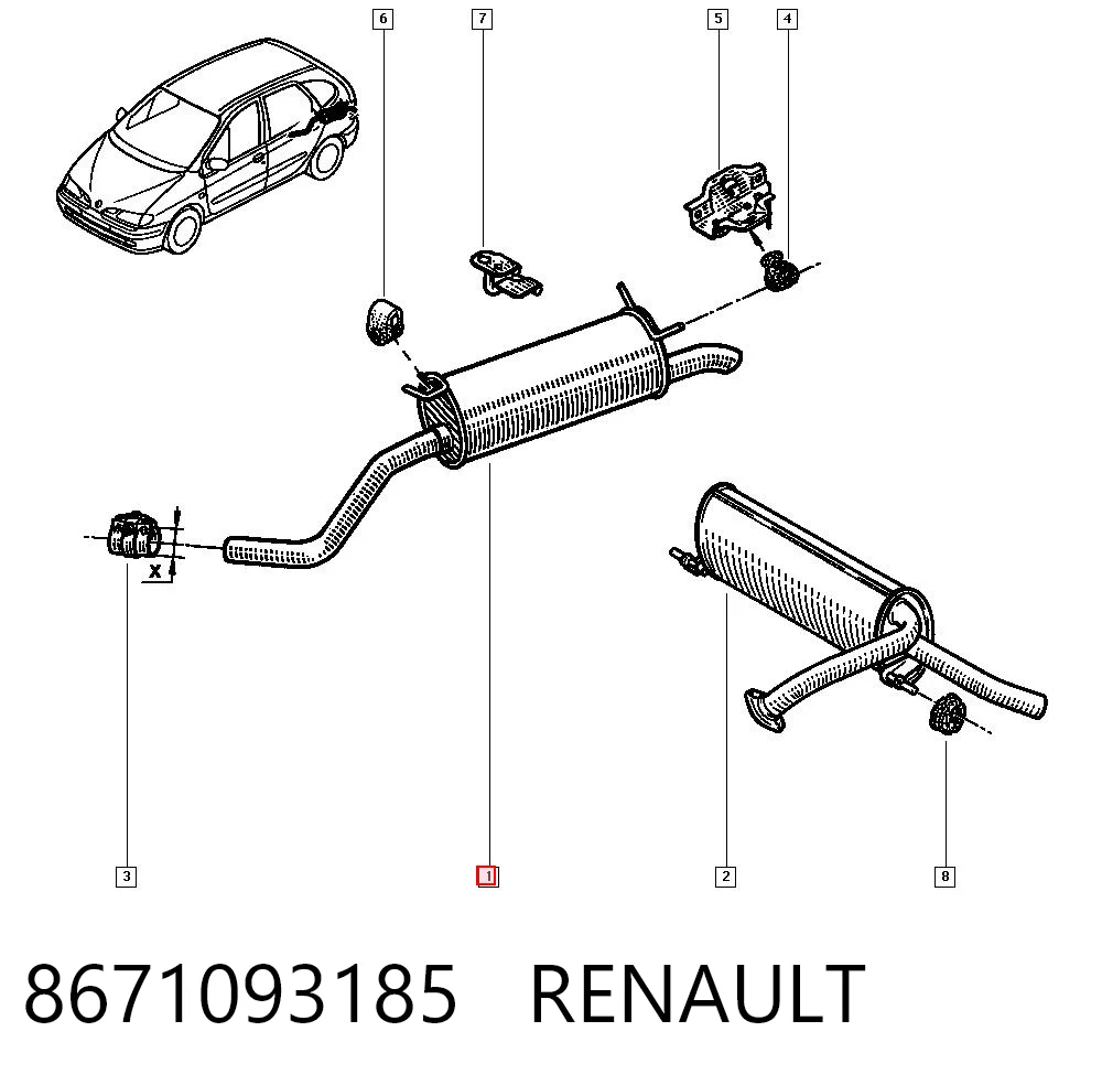 8671093185 Renault (RVI)