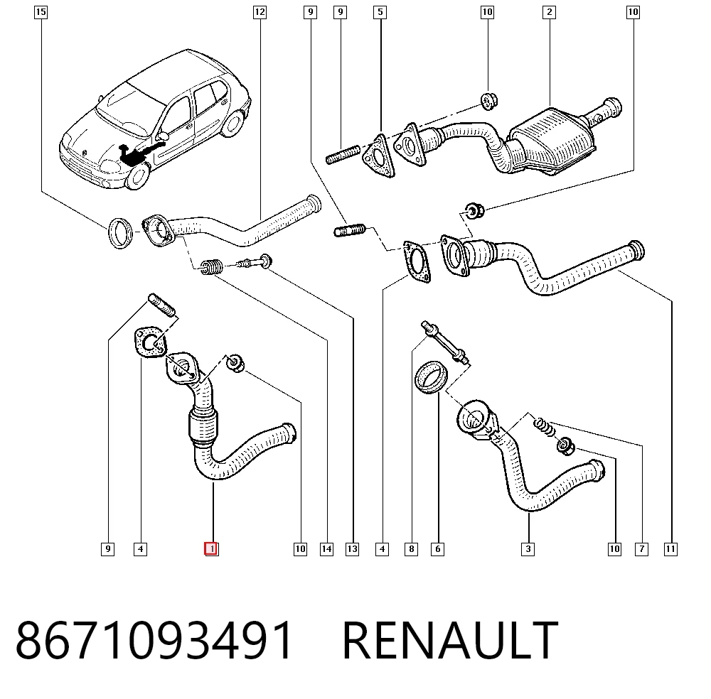 8671093491 Renault (RVI)
