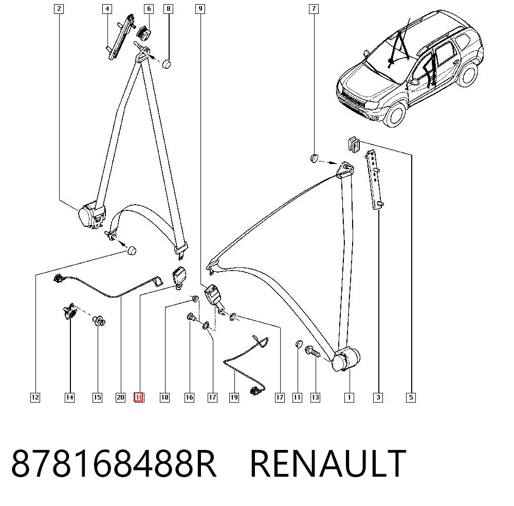 878168488R Renault (RVI)