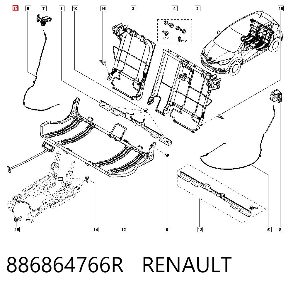 886864766R Renault (RVI)