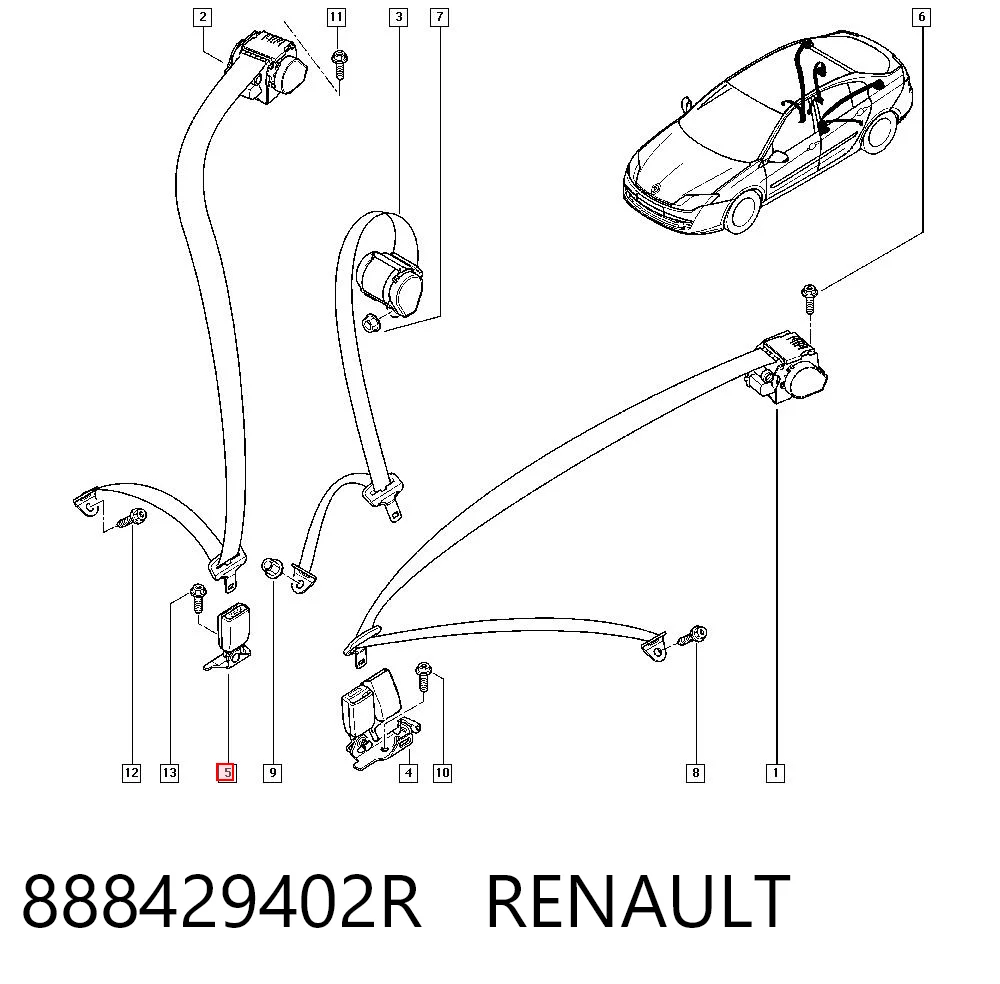 888429402R Renault (RVI)