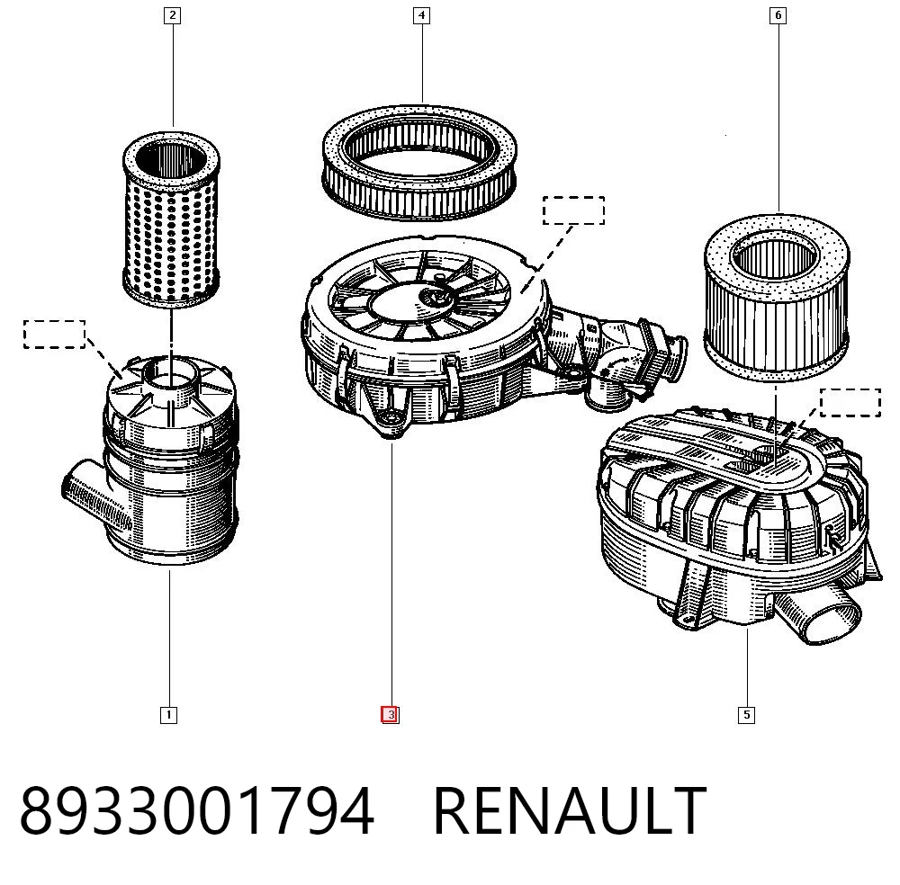 8933001794 Renault (RVI)