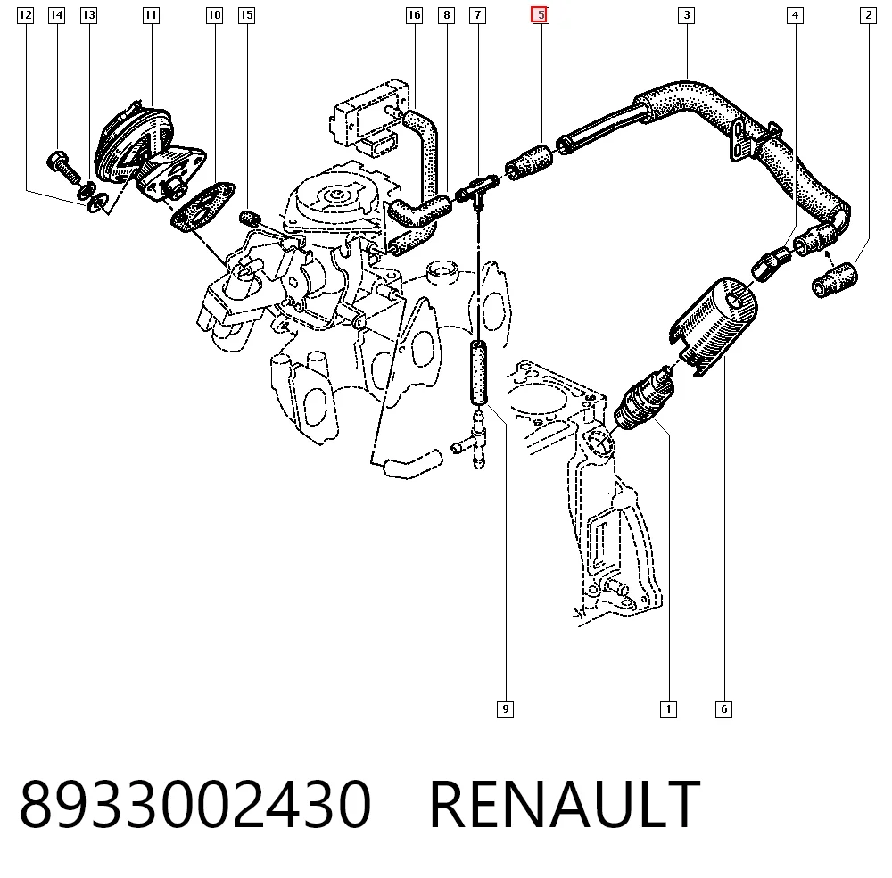 8933002430 Renault (RVI)