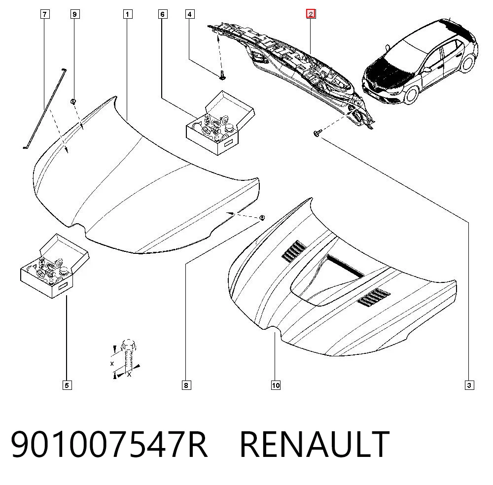 901007547R Renault (RVI)