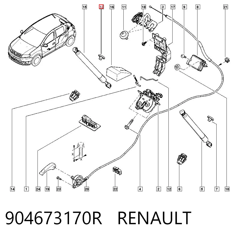 904673170R Renault (RVI)
