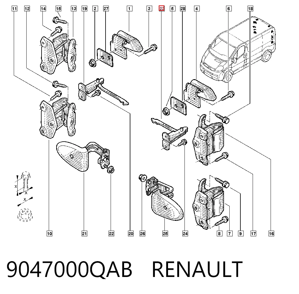 9047000QAB Renault (RVI)
