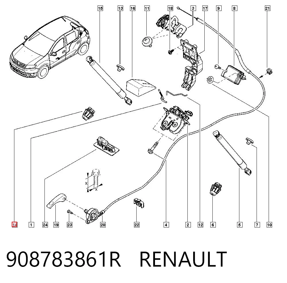 908783861R Renault (RVI)