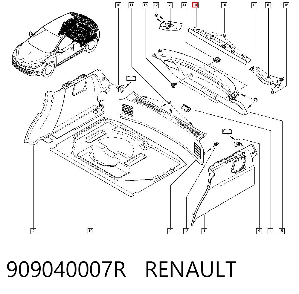  Anillo AIRBAG Renault Master 3