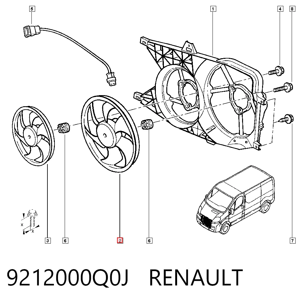 9212000Q0J Renault (RVI)