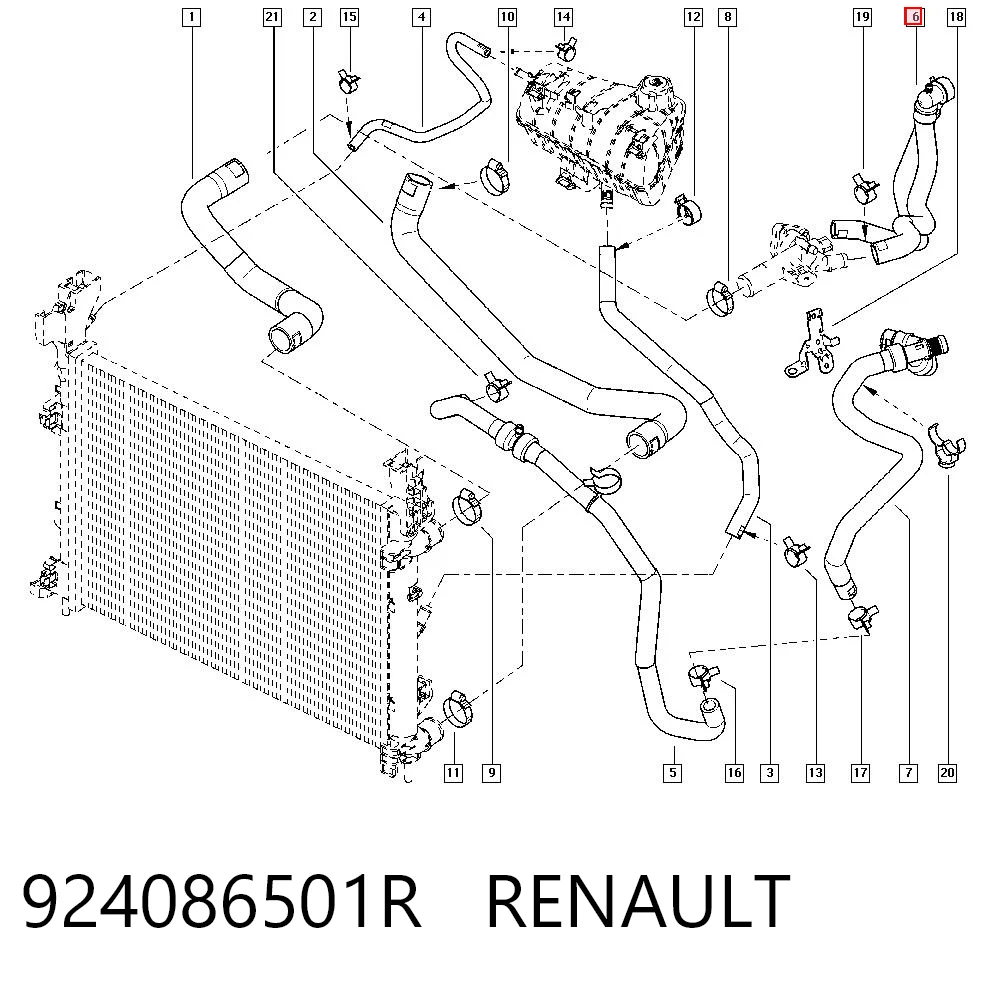 924086501R Renault (RVI)