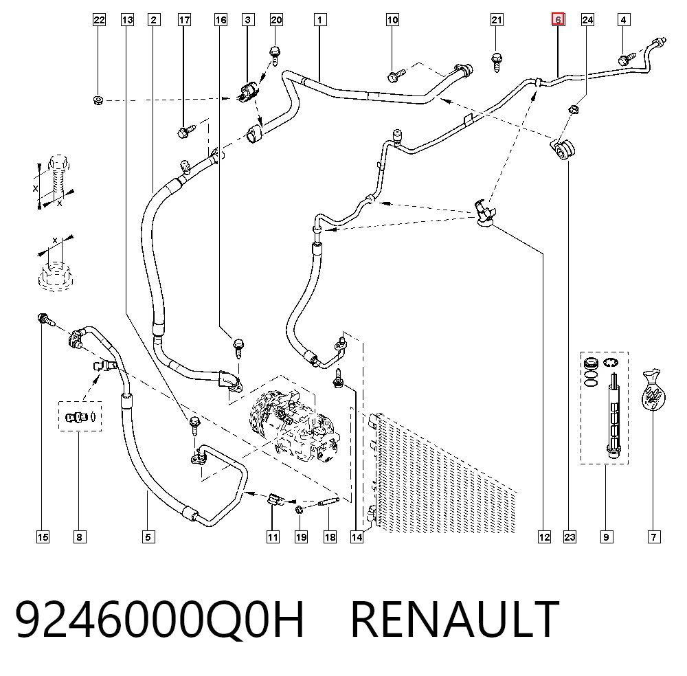 9246000Q0H Renault (RVI)