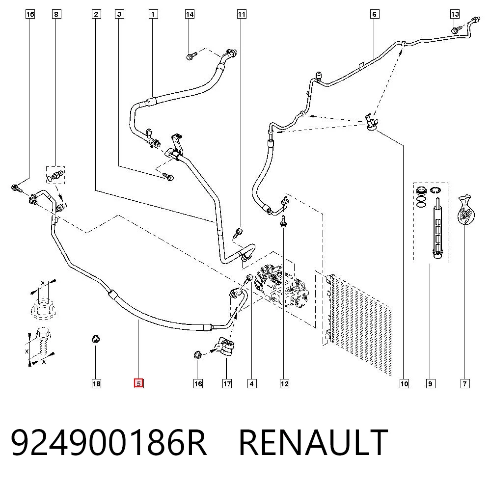 924900186R Renault (RVI)