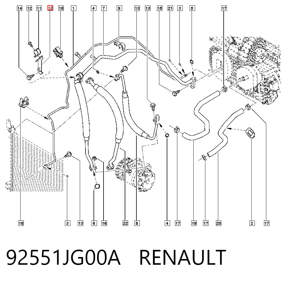 92551JG00A Renault (RVI)