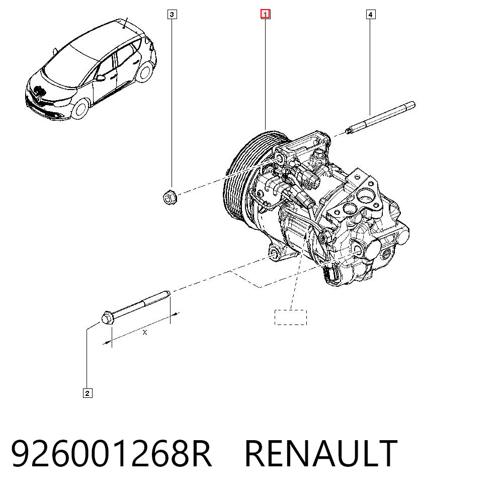 Compresor ac Renault Scenic IV desde 153,91 €