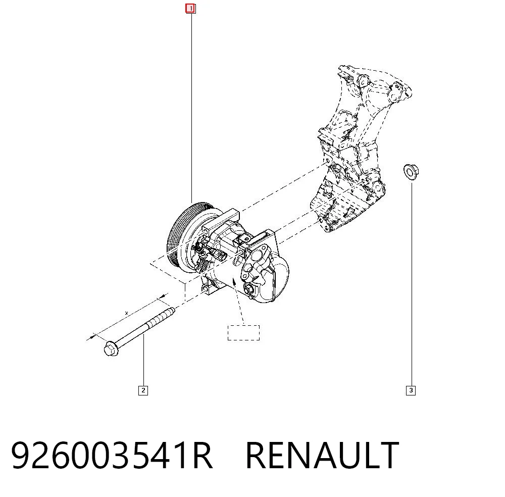 Comprar Compresor de aire acondicionado Renault DUSTER II HM a bajo precio