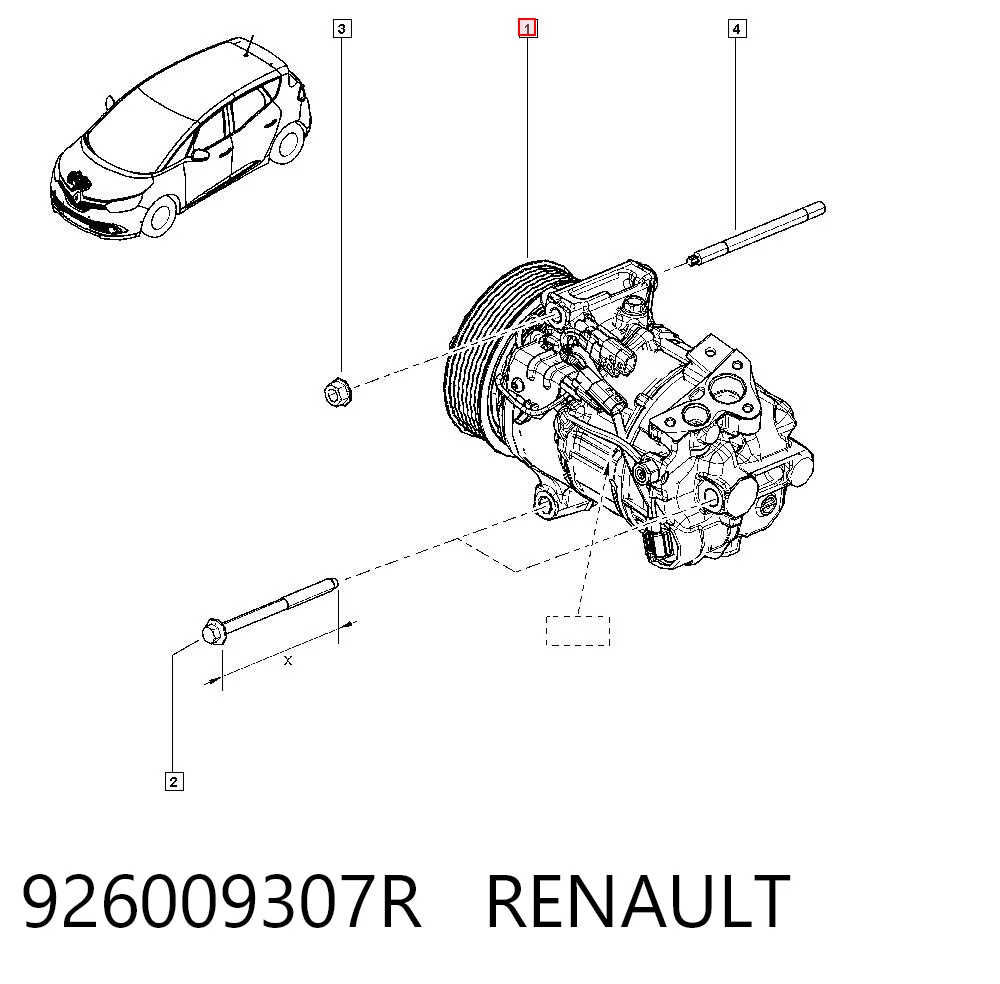 Comprar Compresor de aire acondicionado coche Scenic IV R9