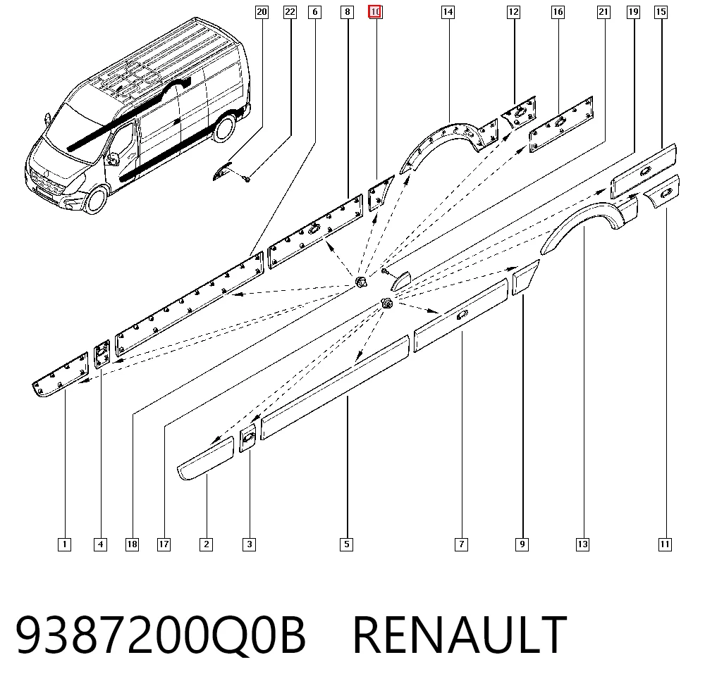 9387200Q0B Renault (RVI)