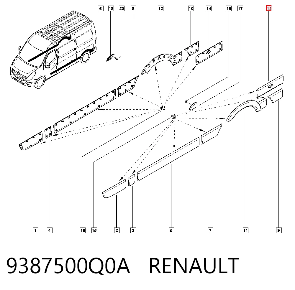 9387500Q0A Renault (RVI)