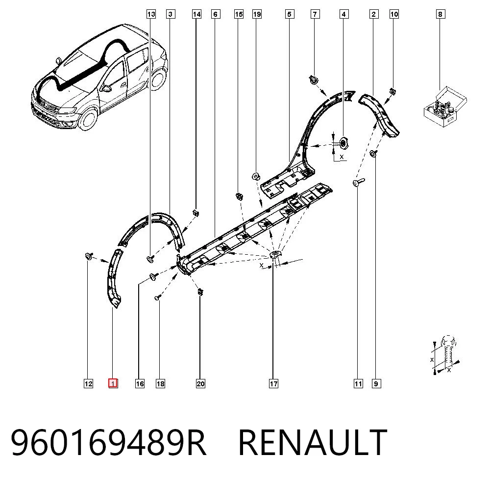 960169489R Renault (RVI)