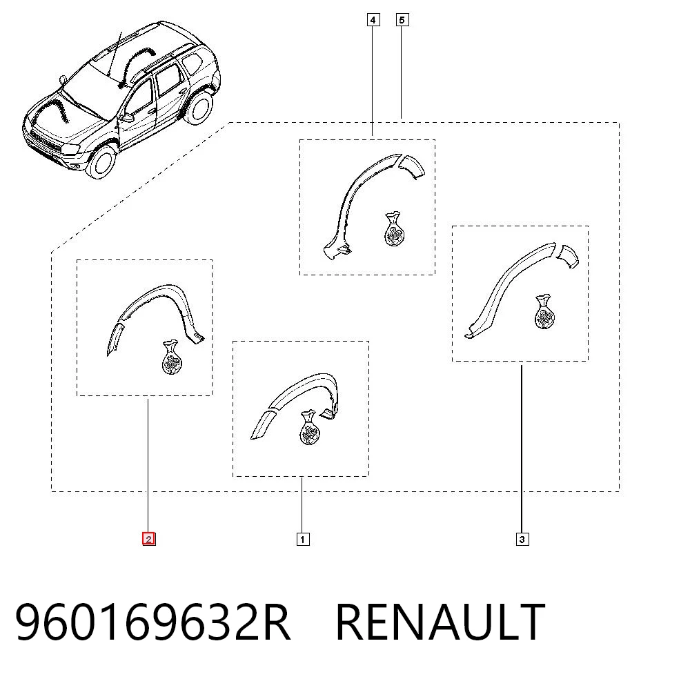 960169632R Renault (RVI)