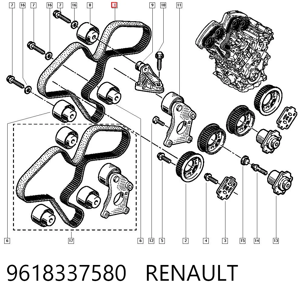 9618337580 Renault (RVI)