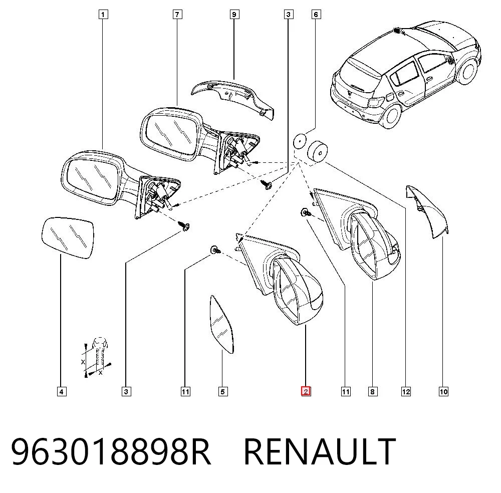 963018898R Renault (RVI)