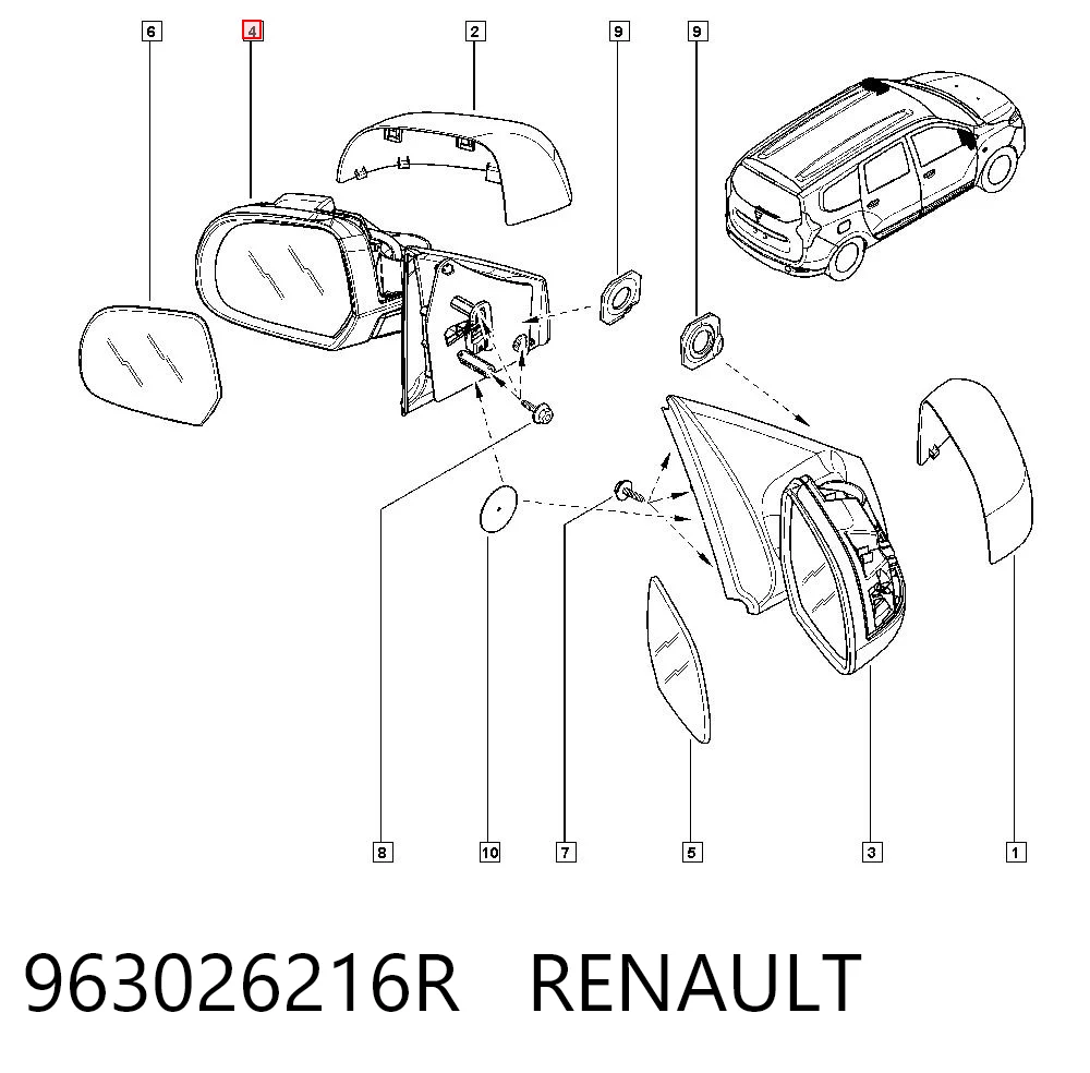 963026216R Renault (RVI)