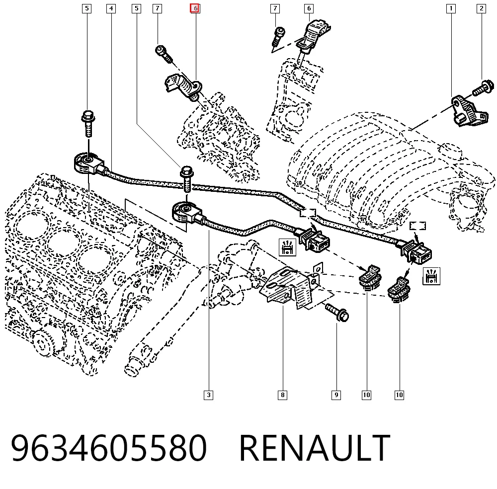 9634605580 Renault (RVI)