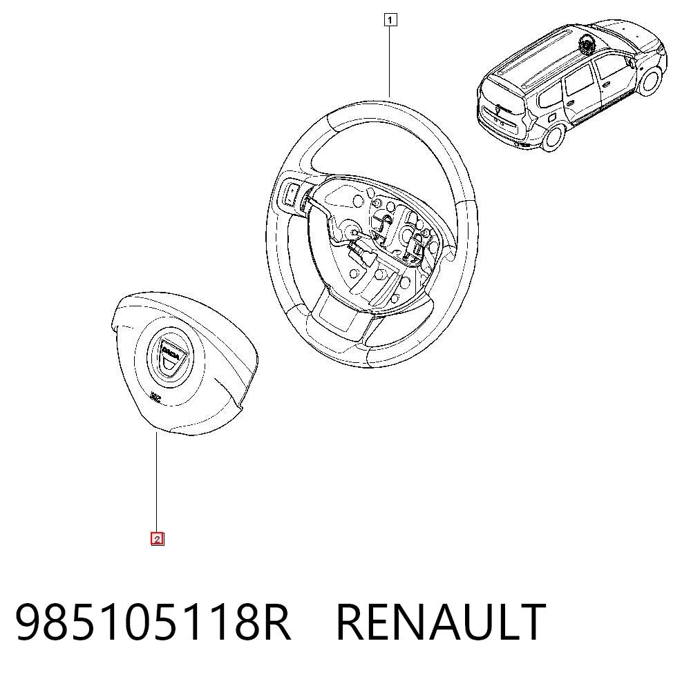 985105118R Renault (RVI)