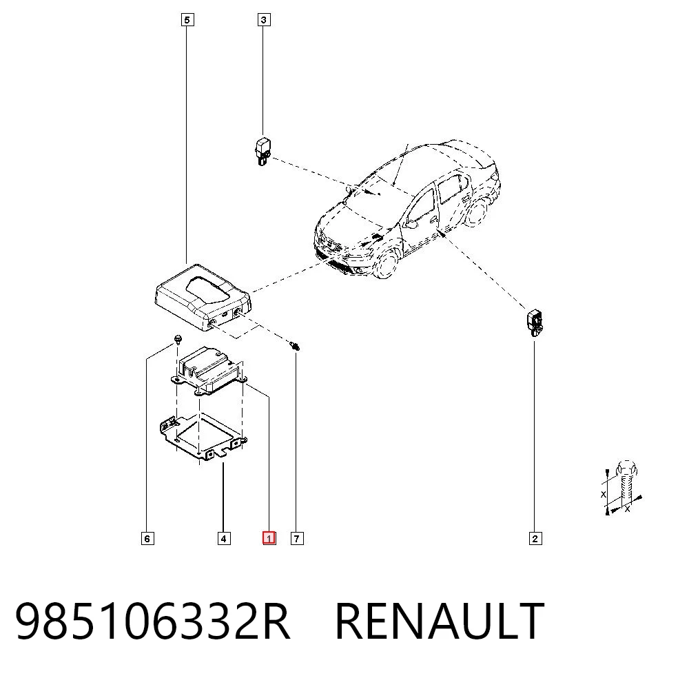 985106332R Renault (RVI)