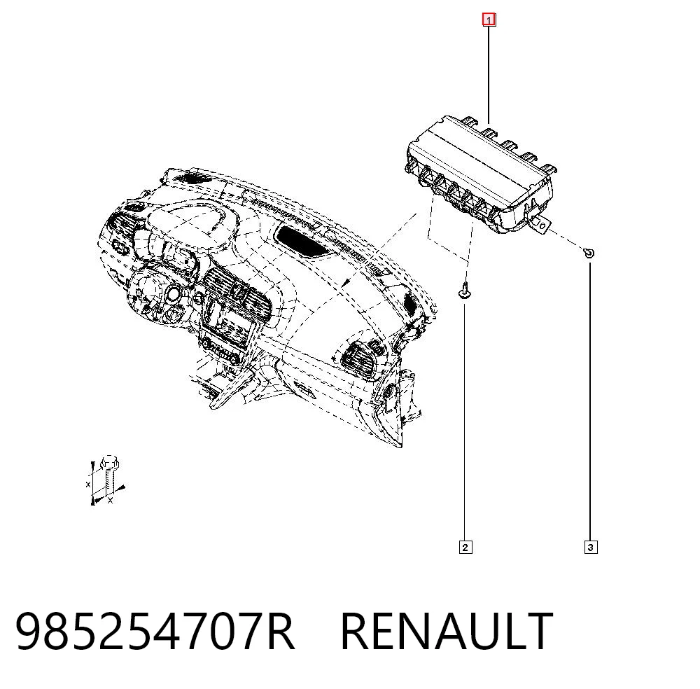 985254707R Renault (RVI)
