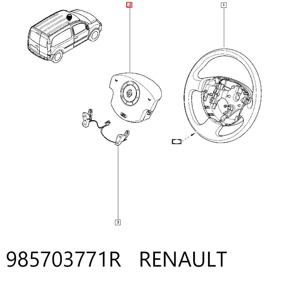 985703771R Renault (RVI)