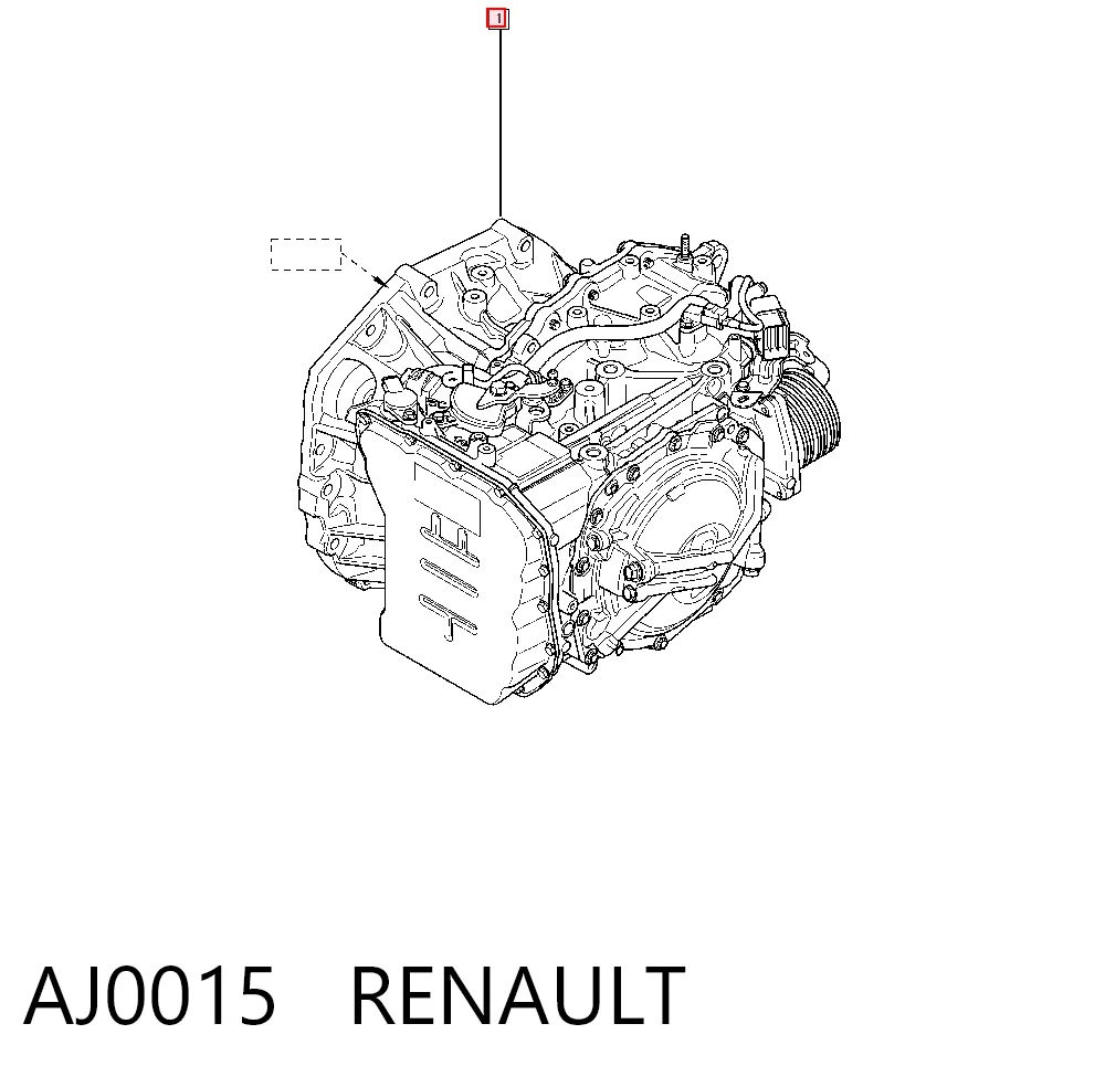 Transmisión automática para Renault Scenic GRAND III JZ0, JZ1