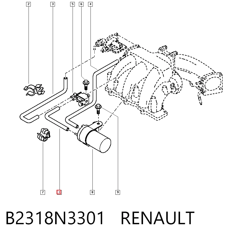 B2318N3301 Renault (RVI)