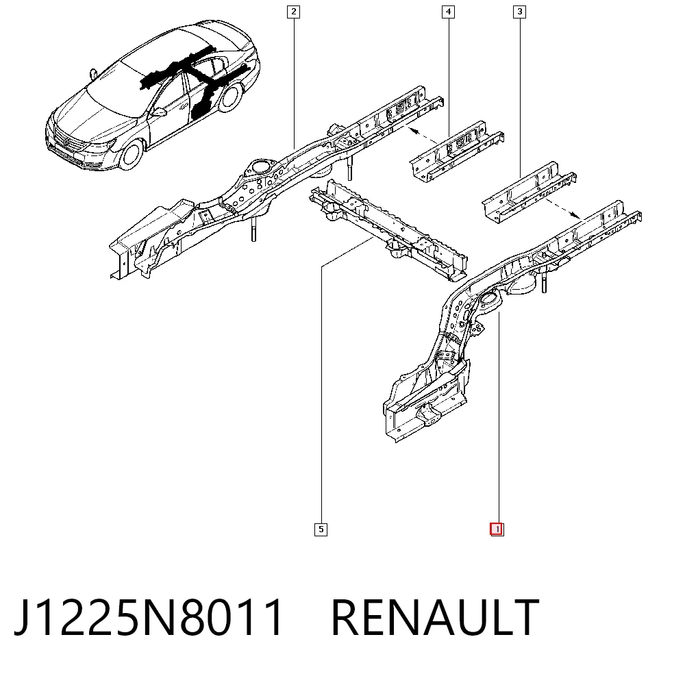 J1225N8011 Renault (RVI)