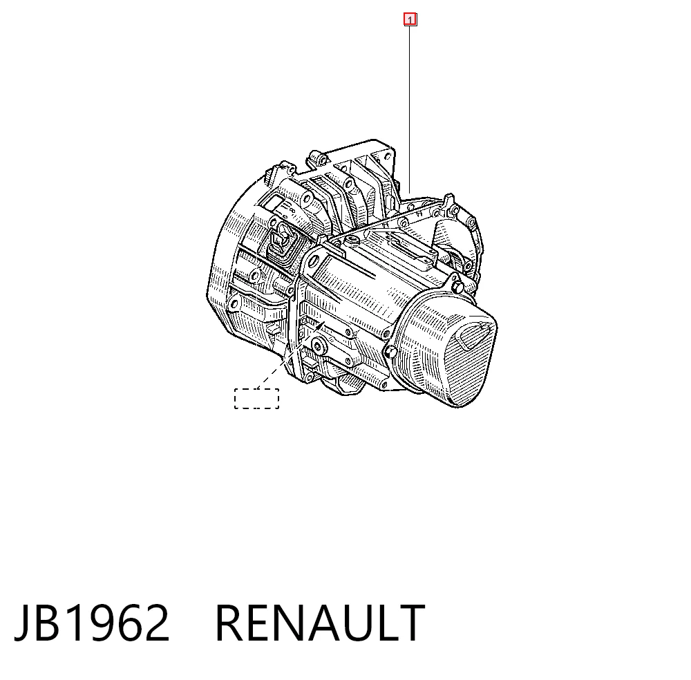 Transimisión manual para Renault Megane I LA0, LA1