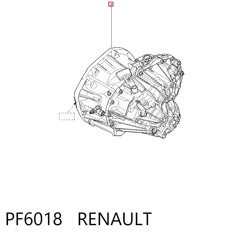 Transimisión manual para Renault Master III FV