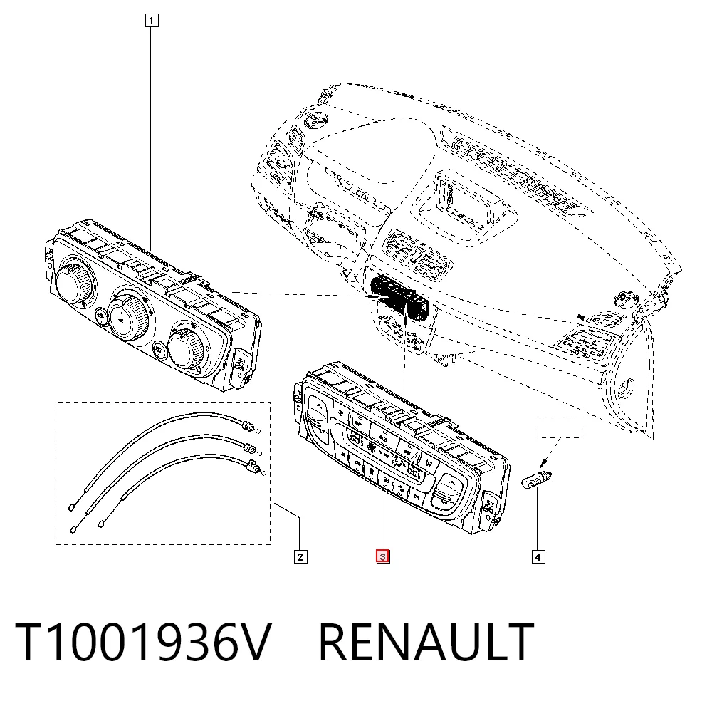 Comprar Unidad de control aire acondicionado Renault Megane III KZ0, KZ1