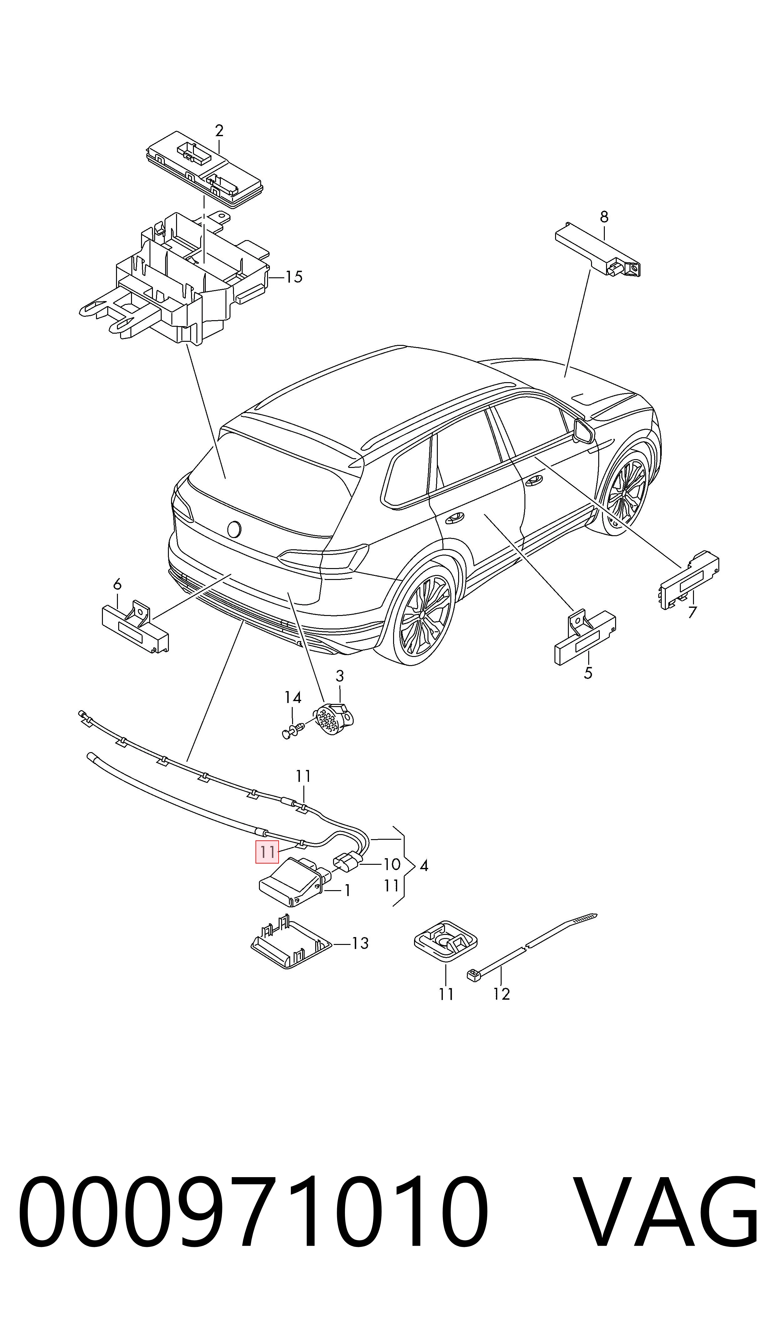  VAG 000971010 precio, desde 4,67 EUR