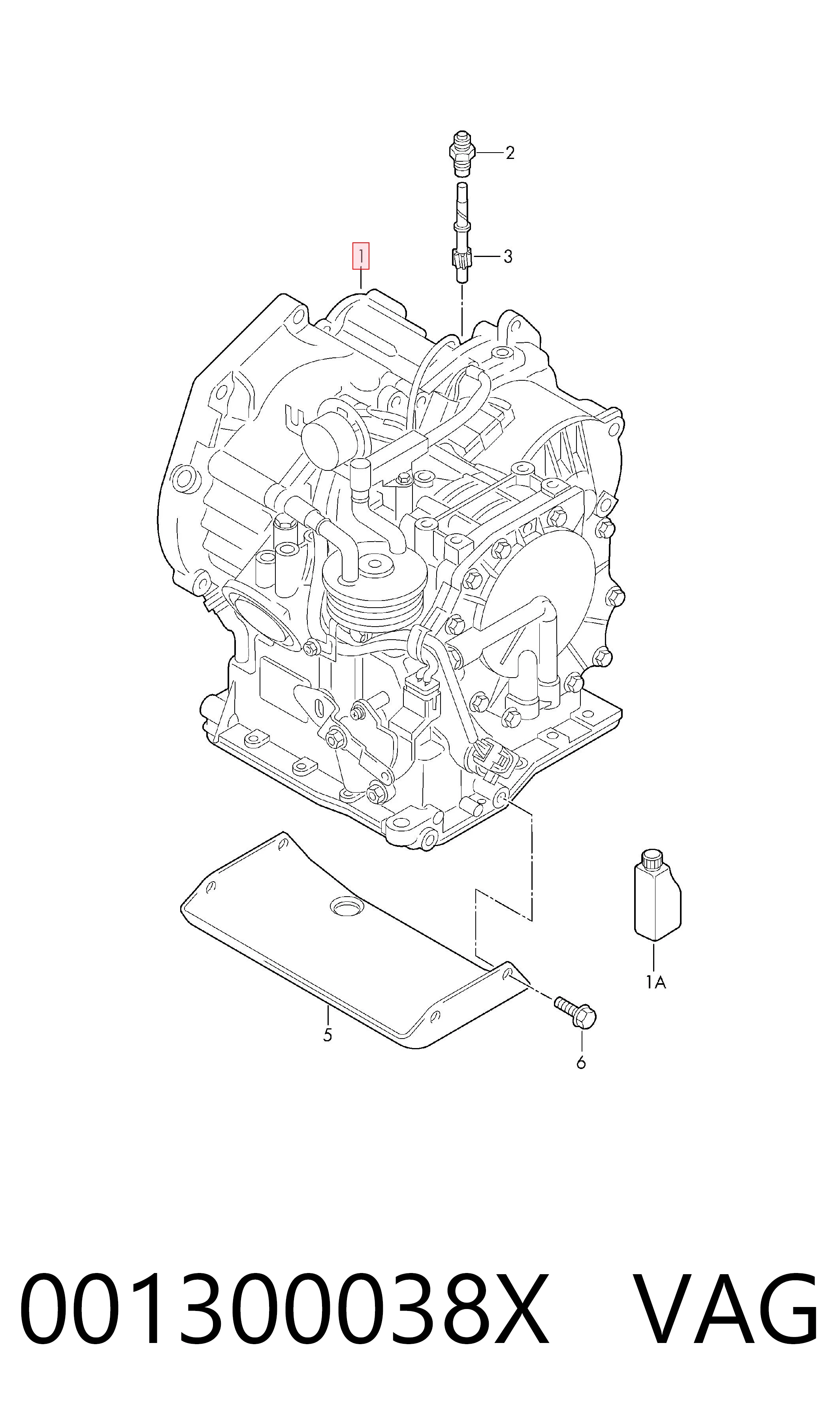 Transmisión automática para Skoda Fabia I 6Y2
