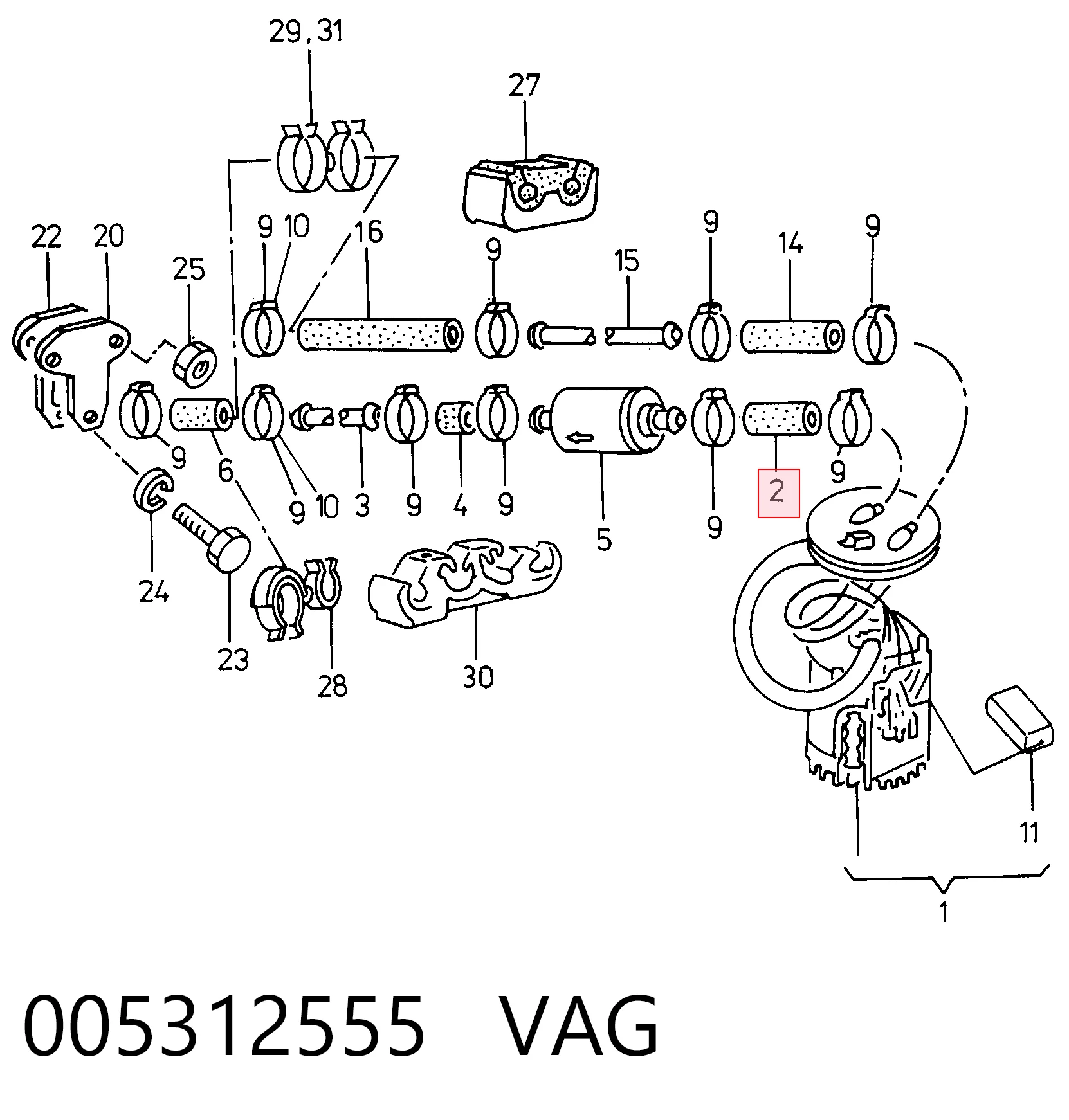 005312555 VAG