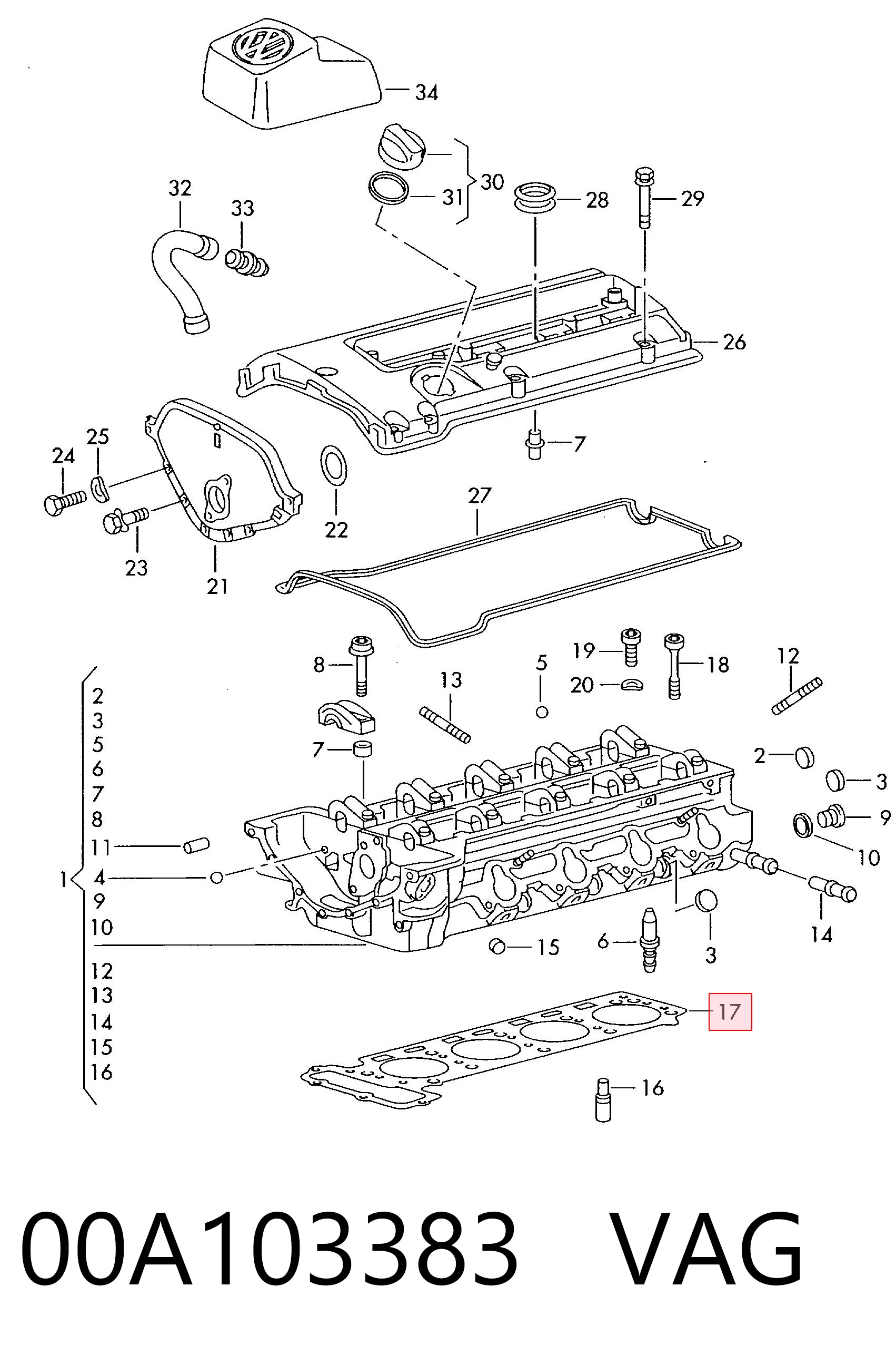 00A103383 VAG